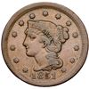 Image 8 : Group of Five 1850 & 1851 Cents grading F15