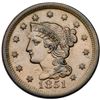 Image 2 : Pair of 1851 Cents grading EF45