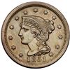 Image 2 : Pair of 1851 Cents grading EF45