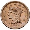 Image 5 : Pair of 1851 Cents grading EF45