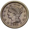 Image 2 : Trio of 1851 Cents grading VF30 to VF35