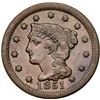 Image 2 : Trio of 1851 Cents grading VF25