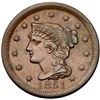 Image 2 : Trio of 1851 Cents grading VF25