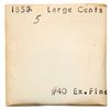 Image 9 : Quartet of 1851 & 1852 Cents grading VF20