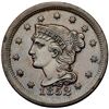 Image 2 : Pair of 1852 Cents grading EF45