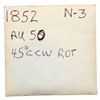 Image 4 : Pair of 1852 Cents grading EF45