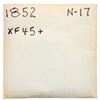 Image 7 : Pair of 1852 Cents grading EF45