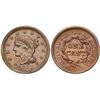 Image 1 : Pair of 1852 Cents grading EF40