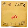 Image 7 : Trio of 1852 Cents grading VF25