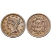 Image 1 : Pair of 1852 & 1853 Cents grading EF45