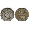 Image 1 : Group of Five 1852 & 1853 Cents grading F15