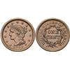 Image 1 : Pair of 1853 Cents grading EF45+