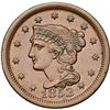 Image 2 : Pair of 1853 Cents grading EF45+