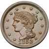 Image 2 : Pair of 1853 Cents grading EF45