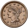 Image 2 : Pair of 1853 Cents grading EF40 to EF45