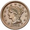 Image 2 : Trio of 1853 Cents grading VF30 to VF35