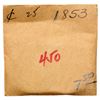 Image 7 : Trio of 1853 Cents grading VF30