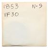 Image 7 : Trio of 1853 Cents grading VF25