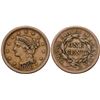 Image 1 : Trio of 1853 Cents grading VF25