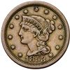 Image 8 : Trio of 1853 Cents grading VF25