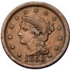 Image 2 : Trio of 1853 Cents grading VF25
