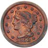 Image 2 : Trio of 1853 Cents grading VF25
