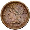 Image 14 : Group of Five 1853 & 1854 Cents grading F15