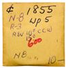 Image 16 : Group of Six 1854 & 1855 Cents grading F15