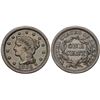 Image 1 : Group of Six 1854 & 1855 Cents grading F15