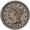 Image 2 : Group of Six 1854 & 1855 Cents grading F15