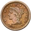 Image 9 : Group of Six 1854 & 1855 Cents grading F15