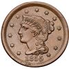 Image 2 : Trio of 1855 & 1856 Cents grading EF40