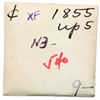 Image 4 : Trio of 1855 & 1856 Cents grading EF40