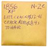 Image 7 : Trio of 1855 & 1856 Cents grading EF40