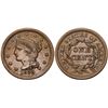 Image 1 : Quartet of 1855 & 1856 Cents grading VF25