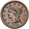 Image 2 : Trio of 1855 & 1856 Cents grading VF25