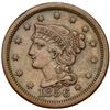 Image 4 : Trio of 1855 & 1856 Cents grading VF25