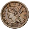 Image 5 : Group of Six 1855 & 1856 Cents grading F15