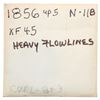 Image 7 : Pair of 1856 Cents grading EF45