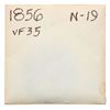 Image 12 : Quartet of 1856 Cents grading VF30