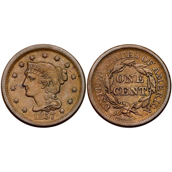 1857 N-1 R1 Large Date EF40