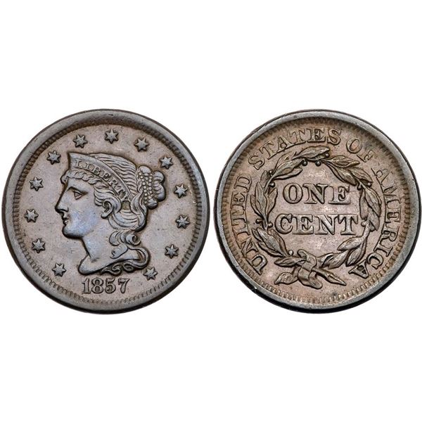 1857 N-4 R1 Small Date EF40+