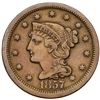 Image 2 : Pair of 1857 Cents