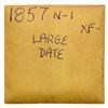 Image 4 : Pair of 1857 Cents