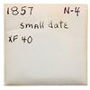 Image 7 : Pair of 1857 Cents