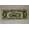Image 2 : 1928-G US $2 RED SEAL NOTE WITH STAINS AS SHOWN