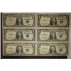Image 1 : 6-1957 $1 SILVER CERTIFICATE BLUE SEALS ONE HAS