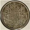 Image 1 : 1941 CANADA SILVER 50 CENT .3 OZ. ASW AU /UNC