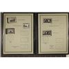 Image 1 : 28.3 GRAMS OF SILVER STAMP REPLICAS IN BOOK WITH