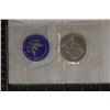 Image 1 : 1971-S IKE SILVER DOLLAR (BLUE PACK) NO ENVELOPE